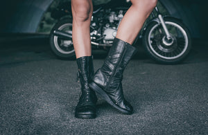 Punk Priestess Leather Boots