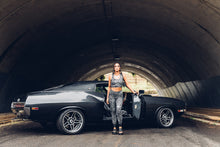 Load image into Gallery viewer, Zebra Print Organic Cotton Leggings [ Organic Cotton Tights [ Yoga Pants { Festival Leggings