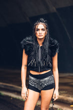 Load image into Gallery viewer, Maye Shorts [ Mini Shorts [ Yoga Shorts [ Booty Shorts [ Zebra Print Shorts [ Organic Cotton Booty Shorts