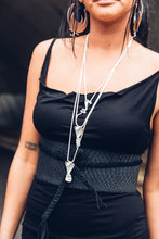 Load image into Gallery viewer, Black Leather Waist Belt [ Snake print leather belt [ Suede belt [