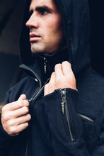 Load image into Gallery viewer, Silas Mens Hoody [ Black Mens Hoody { Gothic Hoody { Industrial Hoody [
