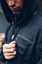 Load image into Gallery viewer, Silas Mens Hoody [ Black Mens Hoody { Gothic Hoody { Industrial Hoody [