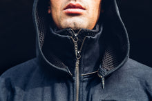 Load image into Gallery viewer, Silas Mens Hoody [ Black Mens Hoody { Gothic Hoody { Industrial Hoody [