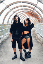 Load image into Gallery viewer, Nefertiti Kimono [ Zombie Nefertiti Kimono [ Black Kimono [ Modal Kimono [Long Kimono