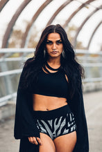 Load image into Gallery viewer, Tiger Booty Shorts [ Mini Shorts [ Organic Cotton Shorts [ Womens Shorts