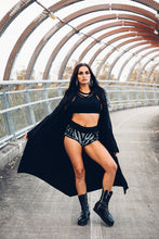 Load image into Gallery viewer, Tiger Booty Shorts [ Mini Shorts [ Organic Cotton Shorts [ Womens Shorts