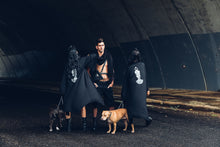 Load image into Gallery viewer, Nefertiti Kimono [ Zombie Nefertiti Kimono [ Black Kimono [ Modal Kimono [Long Kimono