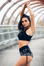 Load image into Gallery viewer, Tiger Booty Shorts [ Mini Shorts [ Organic Cotton Shorts [ Womens Shorts