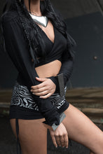 Load image into Gallery viewer, Diva Wrap Top [ Bamboo Wrap Top { Crop Top [ Crop Wrap Top