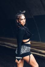 Load image into Gallery viewer, Diva Wrap Top [ Bamboo Wrap Top { Crop Top [ Crop Wrap Top