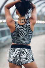 Load image into Gallery viewer, Mona Shorts [ Zebra Print Shorts [ MIni Shorts [