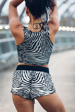 Load image into Gallery viewer, Mona Shorts [ Zebra Print Shorts [ MIni Shorts [