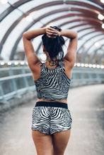 Load image into Gallery viewer, Mona Shorts [ Zebra Print Shorts [ MIni Shorts [
