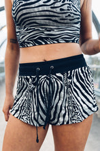 Load image into Gallery viewer, Mona Shorts [ Zebra Print Shorts [ MIni Shorts [