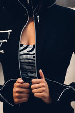 Load image into Gallery viewer, Salem /Triptych Hoody [ Black crop hoody [ Women&#39;s hoody [ Cotton hoody [ Punk Hoody [ Goth Hoody