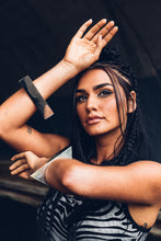 Load image into Gallery viewer, Pyramid Bangle [ Silver Bangle { Chunky Bangle { Silver Chunky Bangle