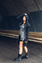 Load image into Gallery viewer, Doom Hoody [ Womens Hoody [ Winter Jacket [ Cotton Hoody [ Punk Hoody [ Goth Hoody