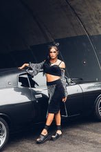 Load image into Gallery viewer, Adira Skirt { Organic Cotton Skirt [ Festival Skirt { Japanese Skirt { Pencil Skirt { Zebra Print Skirt