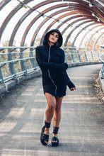 Load image into Gallery viewer, Doom Hoody [ Womens Hoody [ Winter Jacket [ Cotton Hoody [ Punk Hoody [ Goth Hoody