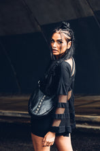 Load image into Gallery viewer, Villainess Studded Bag [ Leather Studded Bag [ Cross Body Bag [ Womens Bag