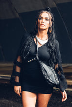 Load image into Gallery viewer, Villainess Studded Bag [ Leather Studded Bag [ Cross Body Bag [ Womens Bag