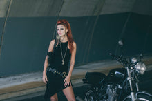 Load image into Gallery viewer, Medusa belt - Brass Medusa Belt - Leather belt -Snake buckle belt-Brass serpent belt