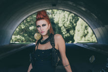 Load image into Gallery viewer, Eye of horus holster - Large size - Leather pocket holster - Ladies holster-Leather bag