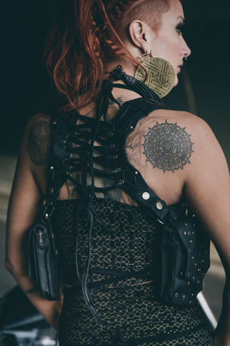 Serpentine holster - Ladies pocket holster - Leather holster - Pocket holster - Ladies holster- Leather pocket holster