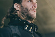 Load image into Gallery viewer, Desert prince gas mask hoody- Burning man hoody - Mens hoody - Black hoody