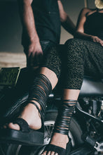 Load image into Gallery viewer, Serpentine Sandals- leather sandals