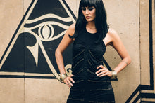 Load image into Gallery viewer, Hecate Dress - Bamboo dress- Rib cage dress - Mini dress