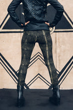 Load image into Gallery viewer, Moto legging- Organic cotton legging - Printed organic cotton legging