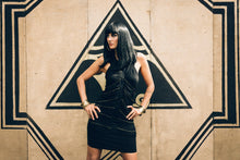 Load image into Gallery viewer, Hecate Dress - Bamboo dress- Rib cage dress - Mini dress