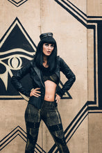 Load image into Gallery viewer, Moto legging- Organic cotton legging - Printed organic cotton legging