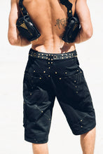 Load image into Gallery viewer, Pyramid Leather belt { Men&#39;s Leather Belt [ Leather Belt [ Studded Belt