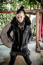 Load image into Gallery viewer, Freja vest - Winter vest - Women&#39;s vest - Fur vest - Vegan vest