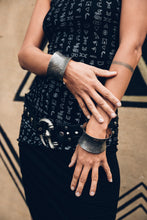 Load image into Gallery viewer, Medusa belt -Silver Medusa Belt - Leather belt -Snake buckle belt- Silver serpent belt