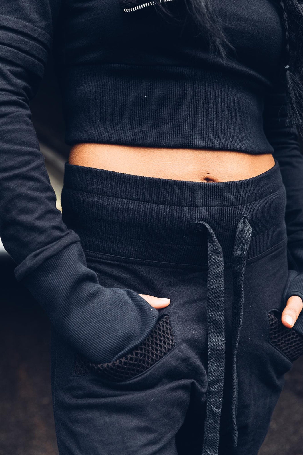 Lounge Pants [ Track pants [ Unisex Pants { Cotton Lounge Pants { Black Terry Pants