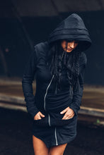Load image into Gallery viewer, Doom Hoody [ Womens Hoody [ Winter Jacket [ Cotton Hoody [ Punk Hoody [ Goth Hoody