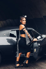 Load image into Gallery viewer, Adira Skirt { Organic Cotton Skirt [ Festival Skirt { Japanese Skirt { Pencil Skirt { Zebra Print Skirt