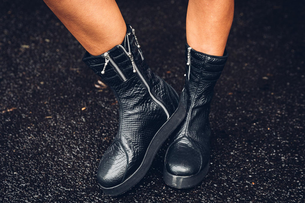 Nebula Women's Leather Boots[ Leather Boots { Women's Boots