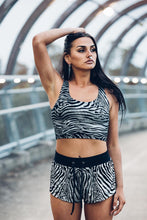 Load image into Gallery viewer, Mona Shorts [ Zebra Print Shorts [ MIni Shorts [