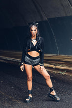 Load image into Gallery viewer, Maye Shorts [ Mini Shorts [ Yoga Shorts [ Booty Shorts [ Zebra Print Shorts [ Organic Cotton Booty Shorts