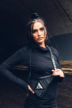 Load image into Gallery viewer, Pyramid Womens Leather Bag [ Leather and Black Onyx Bag { Crossbody Bag