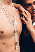 Load image into Gallery viewer, Silver Snake Pendant {Snake 3