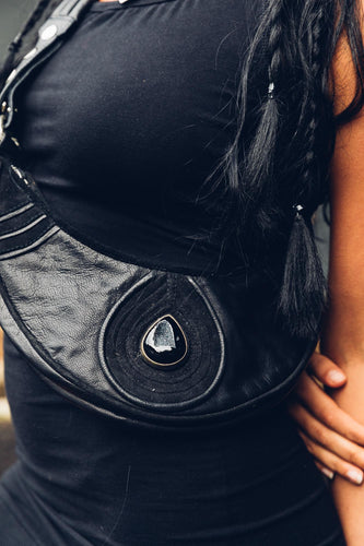 Moon Drops Leather Bag [ Shoulder Bag [ Cross Body Bag [ Womens Bag