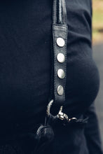 Load image into Gallery viewer, Pyramid Womens Leather Bag [ Leather and Black Onyx Bag { Crossbody Bag