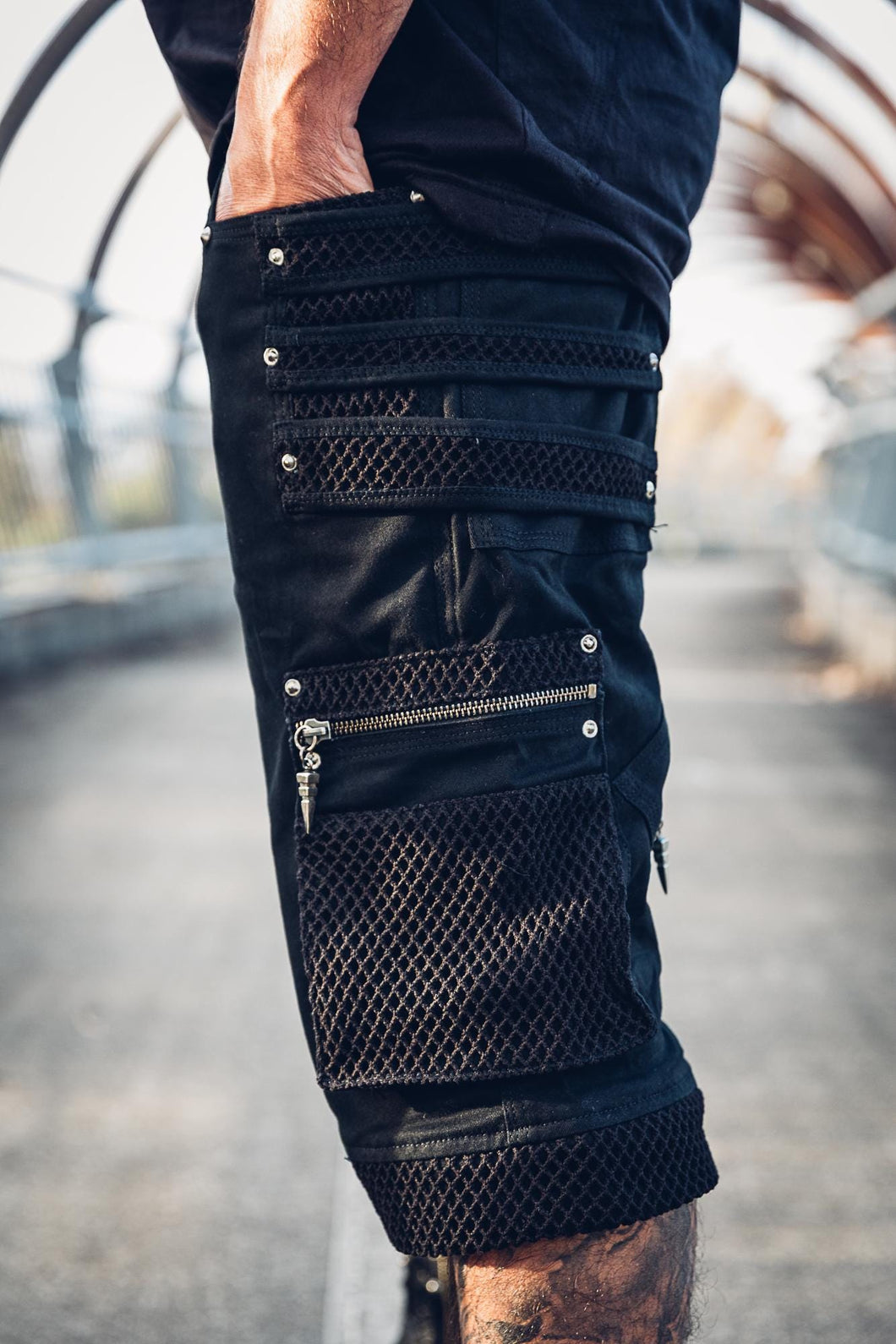 Mens Berlin Shorts { Mens Shorts { Skate Shorts { Doof Shorts { Punk Shorts