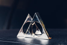 Load image into Gallery viewer, Pyramid Bangle [ Silver Bangle { Chunky Bangle { Silver Chunky Bangle