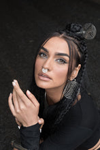 Load image into Gallery viewer, Zebra Hair Pin [Silver Hair Pin [